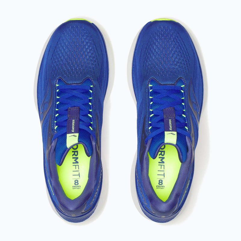 Pánske bežecké topánky Saucony Ride 18 lapis blue/citron 12