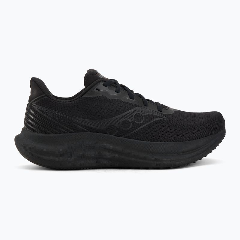 Pánske bežecké topánky Saucony Triumph 23 triple black 2