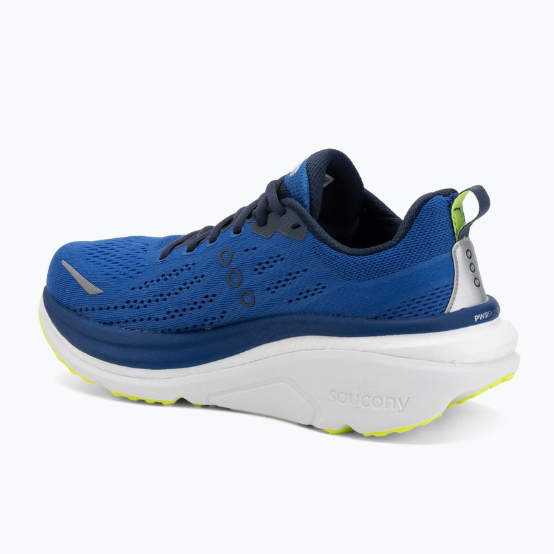 Pánske bežecké topánky Saucony Hurricane 25 Lapis/Citron 3