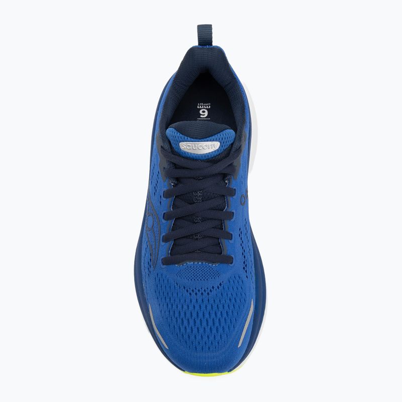 Pánske bežecké topánky Saucony Hurricane 25 Lapis/Citron 5