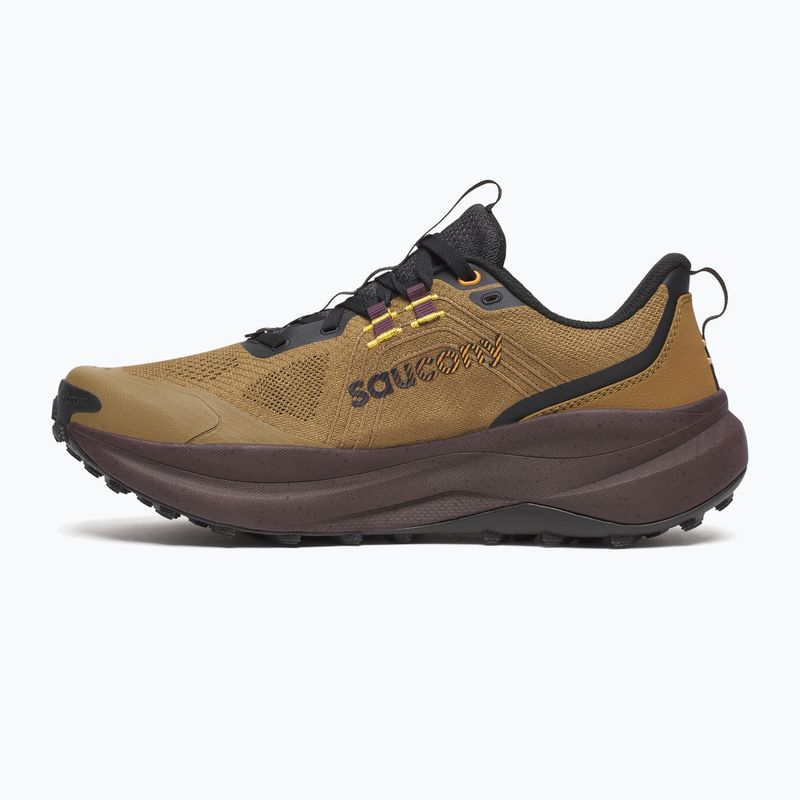 Pánske bežecké topánky Saucony Xodus Ultra 4 brown/wine 9