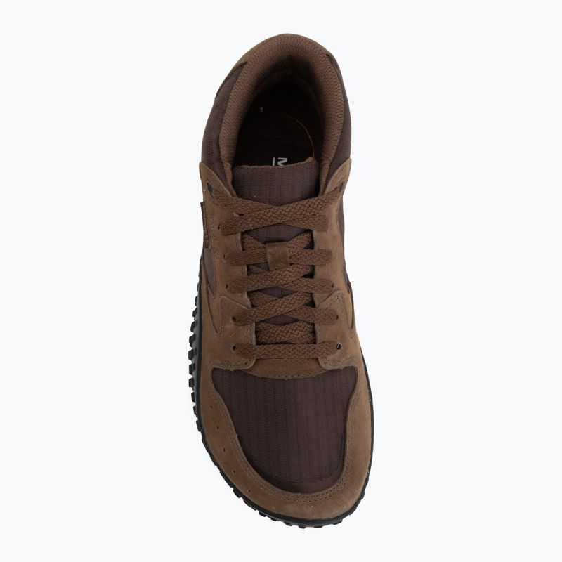 Pánske barefoot topánky Merrell Wrapt Sneaker Mid Wp coffee 5