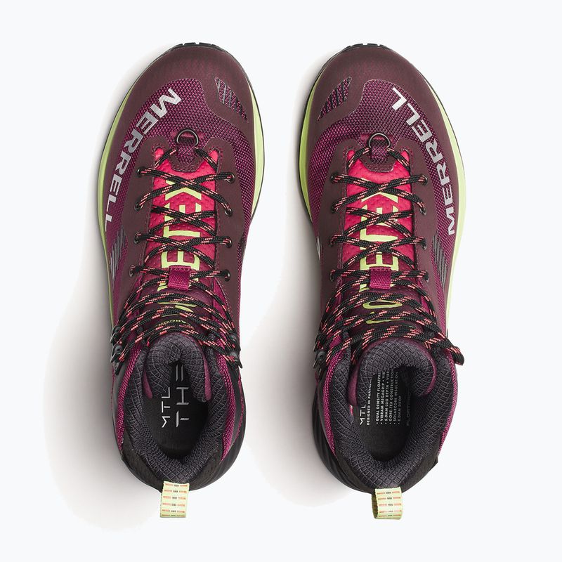 Pánske turistické topánky Merrell Mtl Thermo Rogue 4 Mid GTX crimson 13