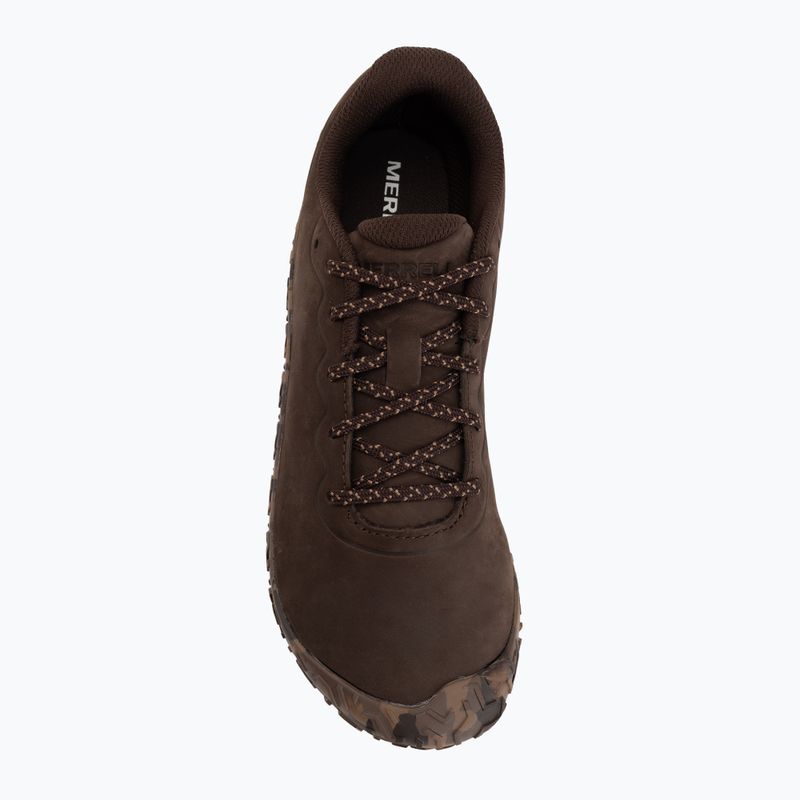 Pánske barefoot topánky Merrell Vapor Glove 6 Leather coffe 5