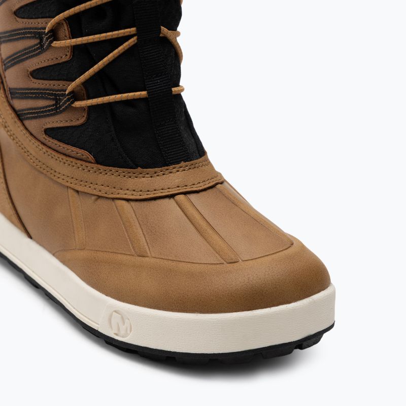 Detské snehule Merrell Snow Bank 5.0 WP wheat/black 7