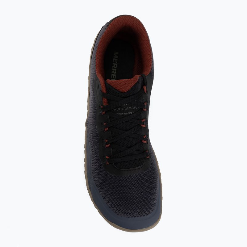 Pánske barefoot topánky Merrell Vapor Glove 7 black/comet 6