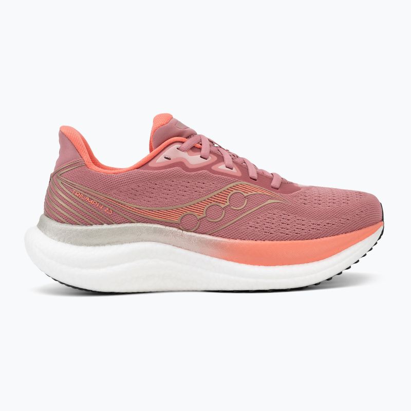 Dámske bežecké topánky Saucony Triumph 23 mauve/black 2