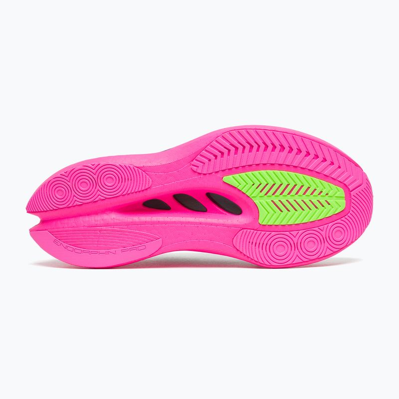 Dámske bežecké topánky Saucony Endorphin Pro 5 black/shock 5