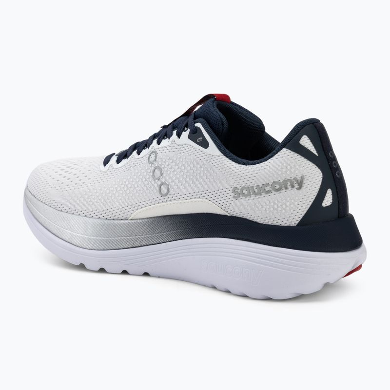 Pánske bežecké topánky Saucony Endorphin Trainer white/navy 3