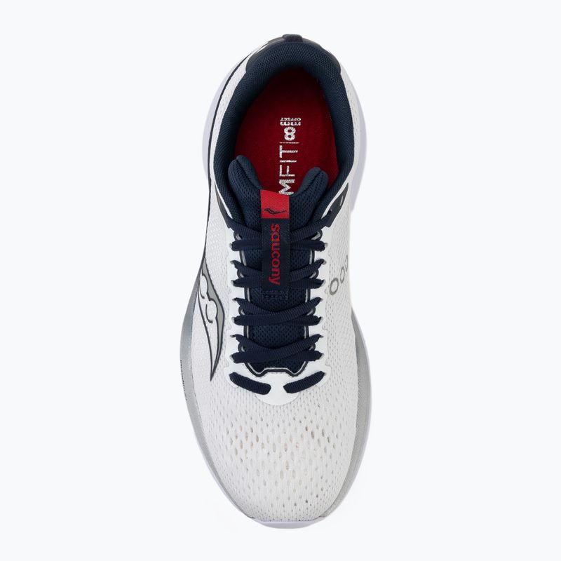 Pánske bežecké topánky Saucony Endorphin Trainer white/navy 5