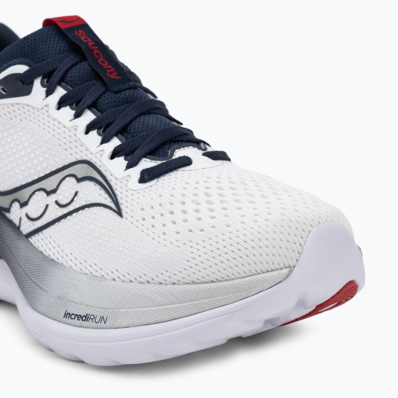 Pánske bežecké topánky Saucony Endorphin Trainer white/navy 7