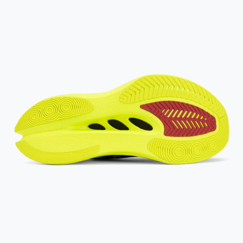 Pánske bežecké topánky Saucony Endorphin Pro 5 citron/black 4