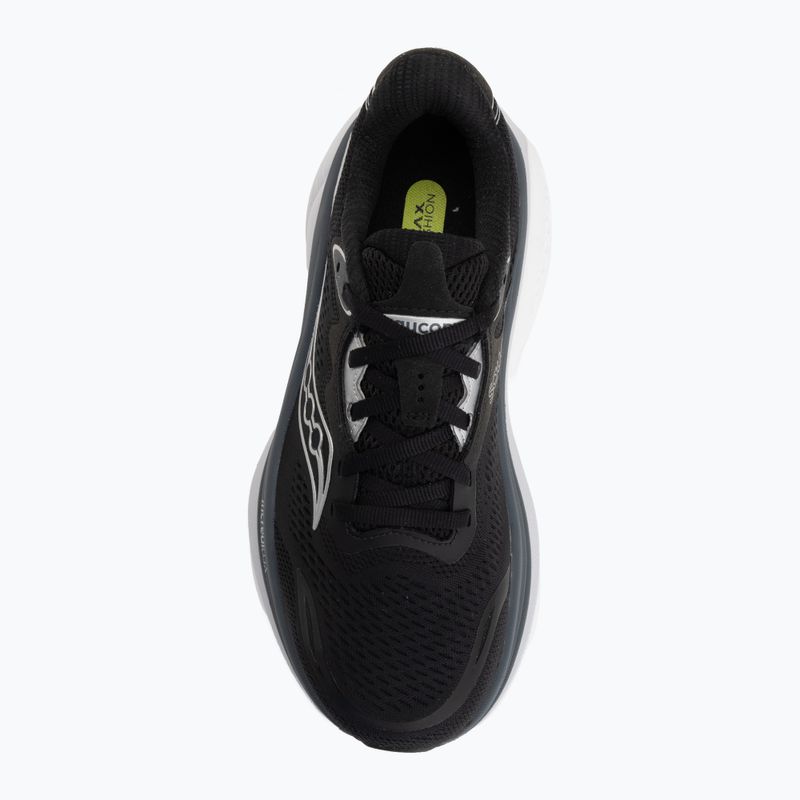 Dámske bežecké topánky Saucony Hurricane 26 black/silver 5