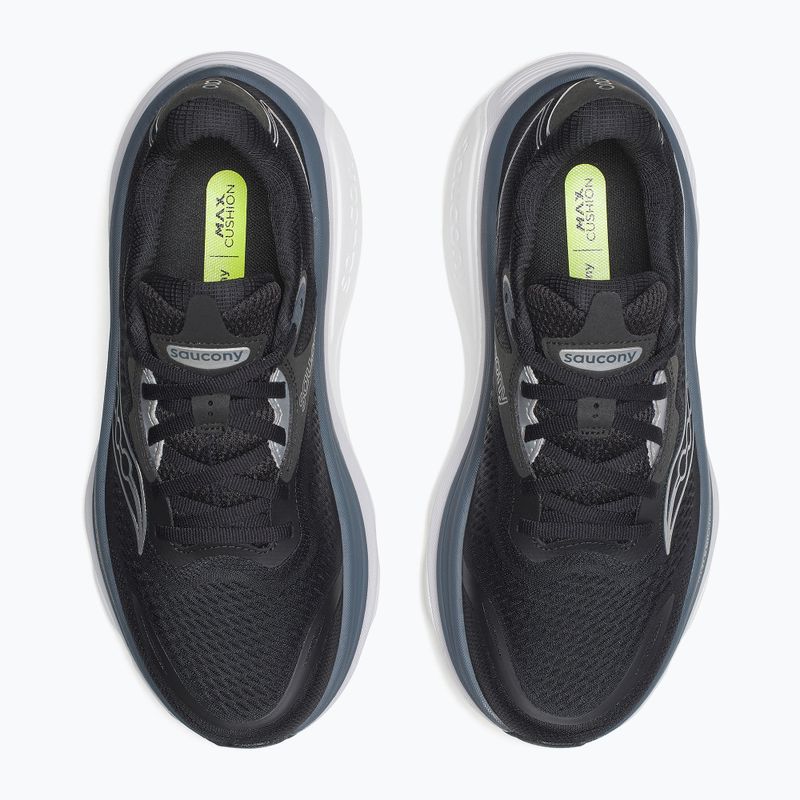 Dámske bežecké topánky Saucony Hurricane 26 black/silver 6
