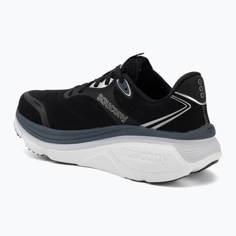 Pánske bežecké topánky Saucony Hurricane 26 black/silver 3