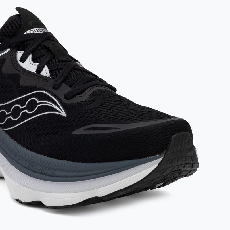 Pánske bežecké topánky Saucony Hurricane 26 black/silver 7