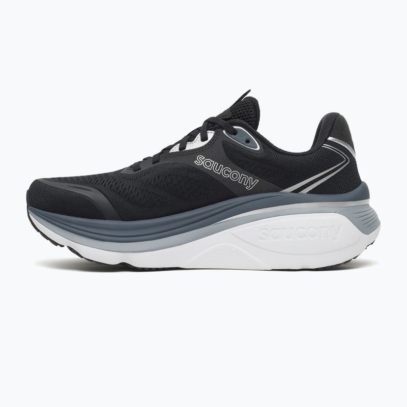 Pánske bežecké topánky Saucony Hurricane 26 black/silver 2