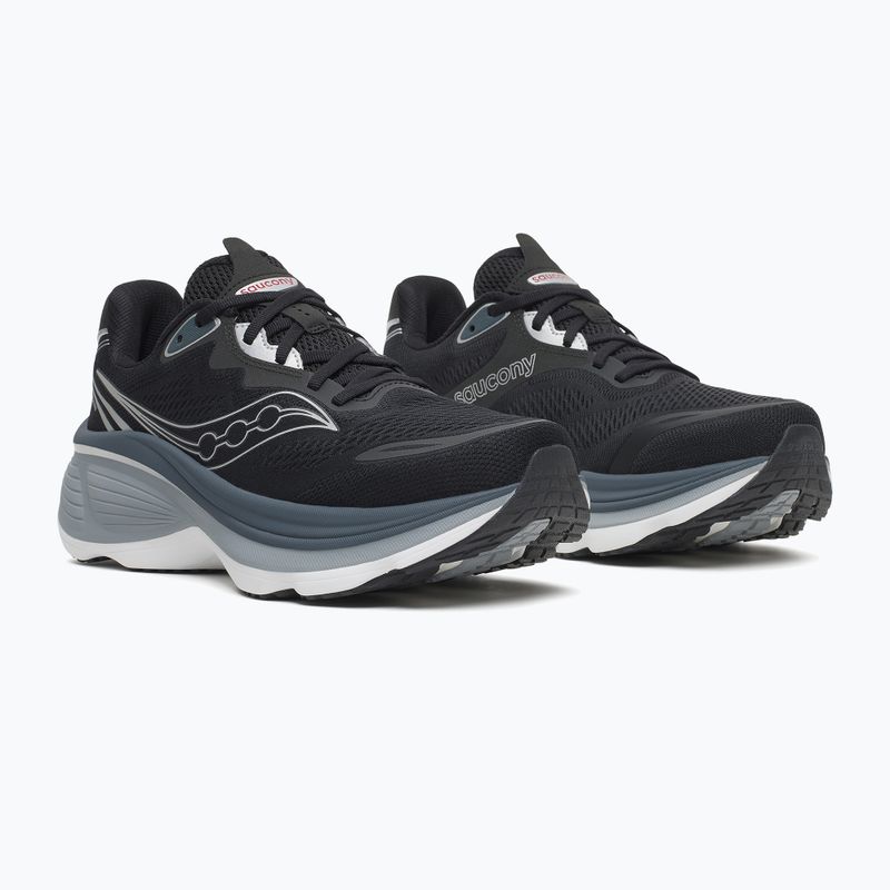 Pánske bežecké topánky Saucony Hurricane 26 black/silver 3