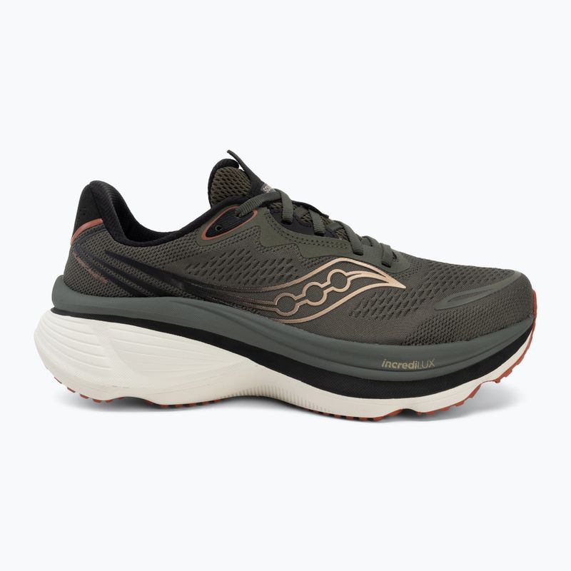 Pánske bežecké topánky Saucony Hurricane 26 fatigue/black 2