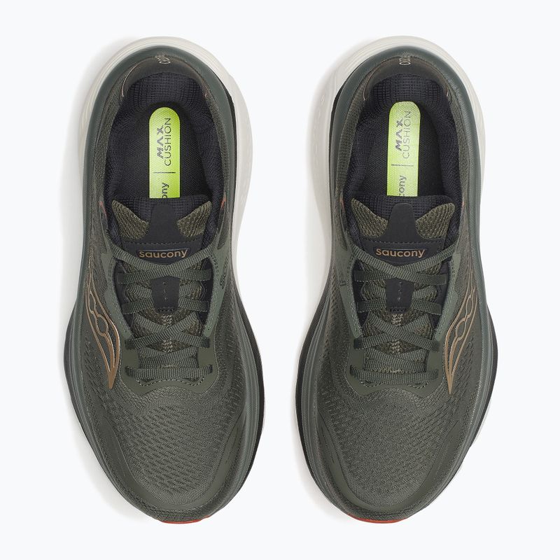 Pánske bežecké topánky Saucony Hurricane 26 fatigue/black 6