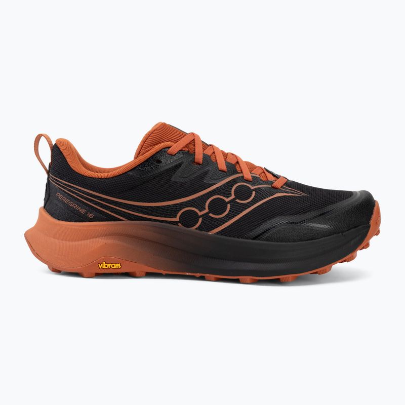 Pánske bežecké topánky Saucony Peregrine 16 black/rust 2