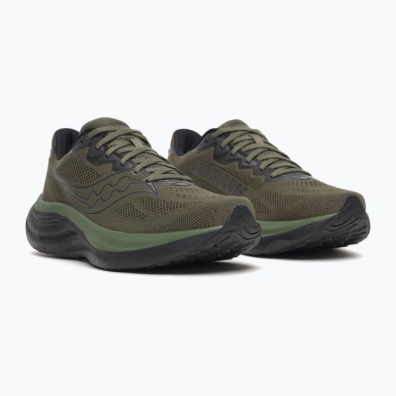 Pánske bežecké topánky Saucony Ride 19 fatigue/black 3