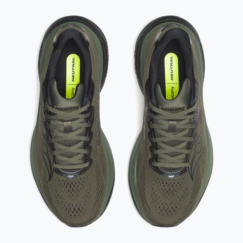 Pánske bežecké topánky Saucony Ride 19 fatigue/black 6