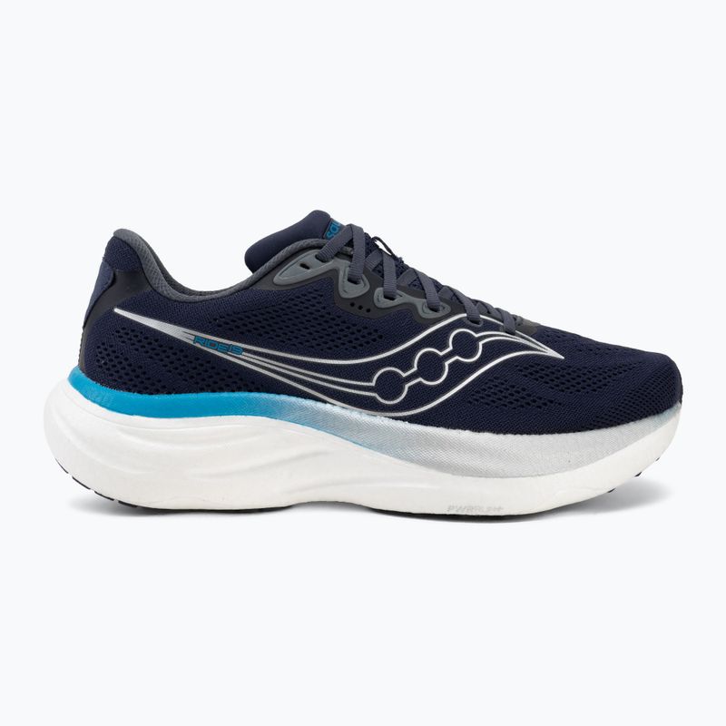Pánske bežecké topánky Saucony Ride 19 naval/cobalt 2