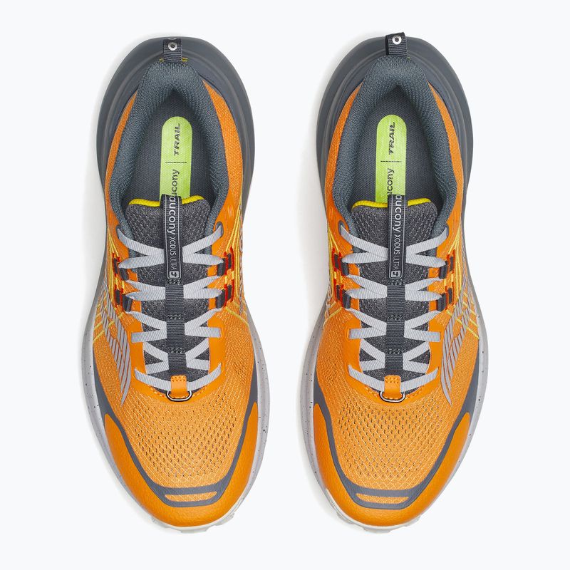 Pánske bežecké topánky Saucony Xodus Ultra 4 fuego/carbon 6