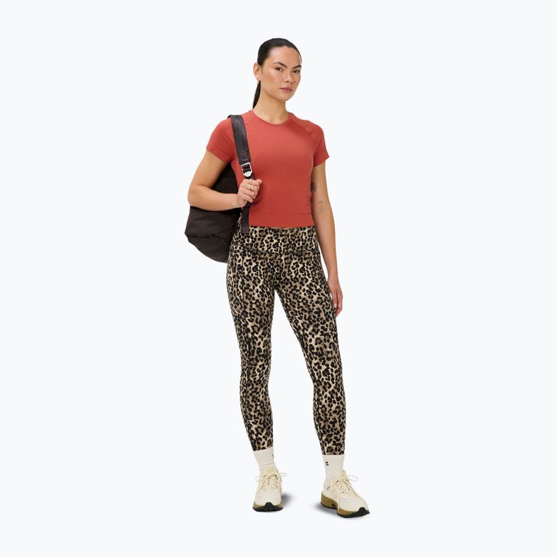 Dámske tričko na jogu Sweaty Betty Athlete Crop Seamless Workout terrazzo red 2