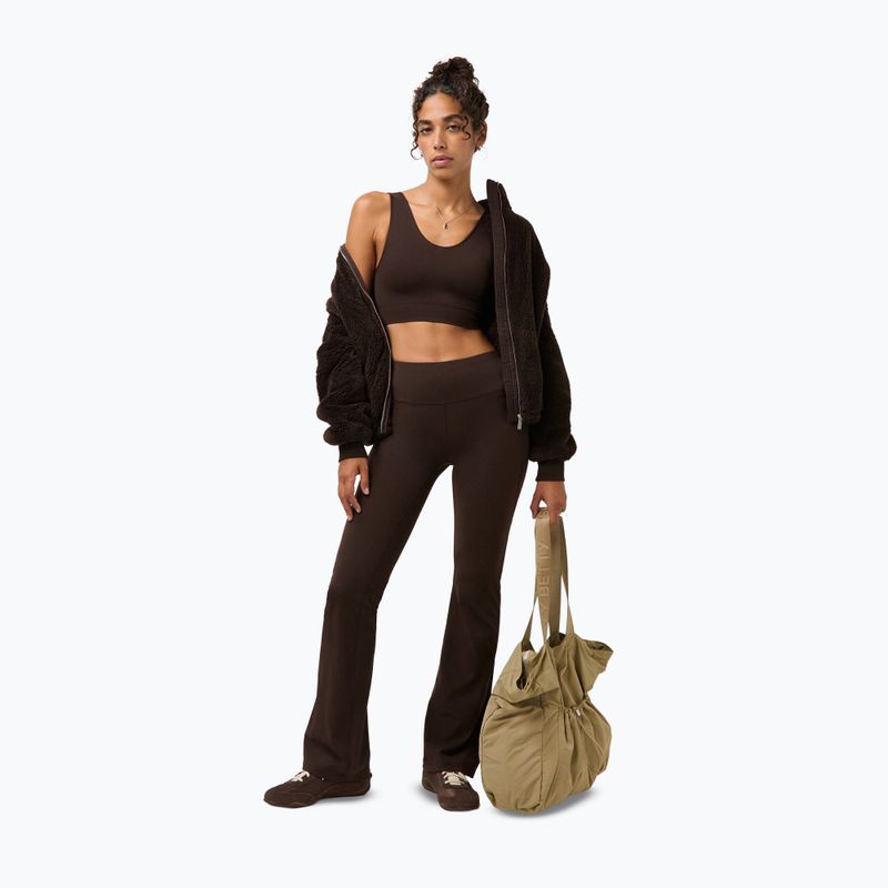 Fitness podprsenka Sweaty Betty Stamina Seamless Scoop espresso brown 2