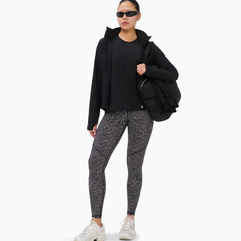 Dámske tréningové legíny Sweaty Betty Power Workout 7/8 black micro dot print 2