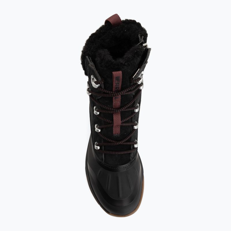 Dámske snehule Merrell Siren 4 Thermo Lace WP black 5