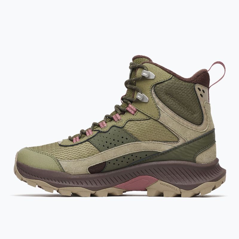Dámske turistické topánky Merrell Speed Strike 2 Thermo Mid WP olivine 2