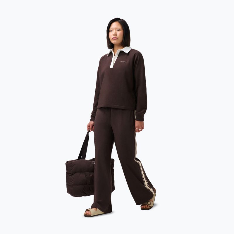 Dámska mikina Sweaty Betty Revive Rugby espresso brown 2