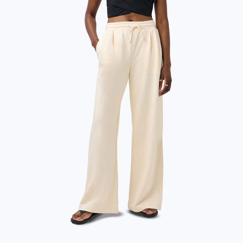 Dámske tréningové nohavice Sweaty Betty Revive Track ecru beige
