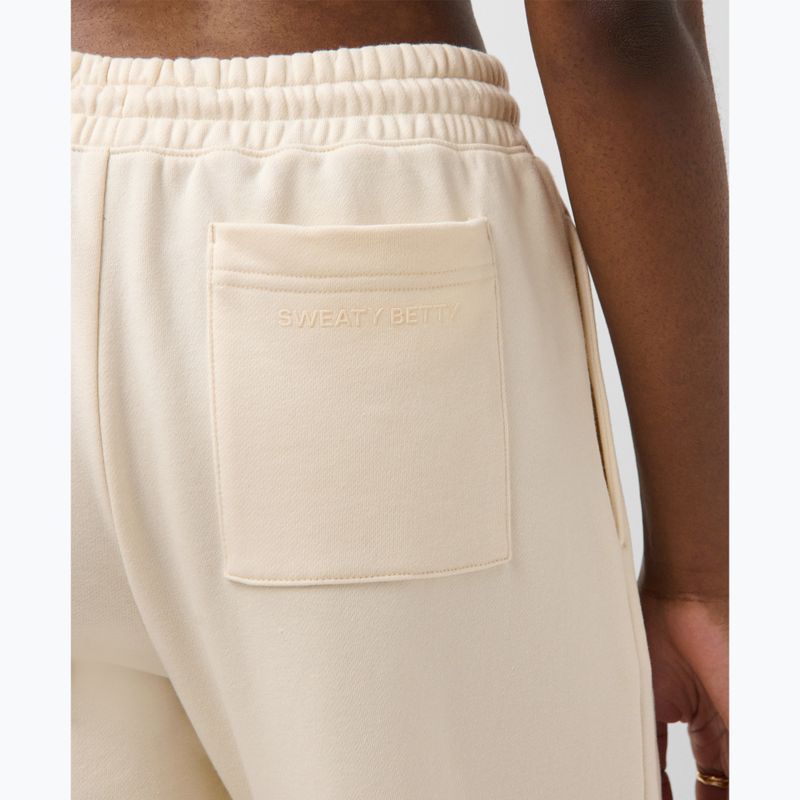 Dámske tréningové nohavice Sweaty Betty Revive Track ecru beige 5