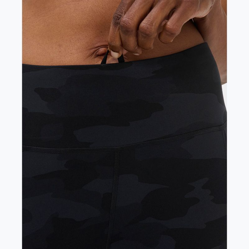 Dámske tréningové legíny Sweaty Betty Power Piping Workout 7/8 ultra black camo print 7