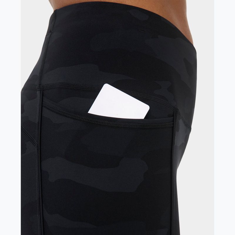 Dámske tréningové legíny Sweaty Betty Power Piping Workout 7/8 ultra black camo print 8