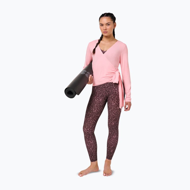 Dámske tričko longsleeve Sweaty Betty Soft Flow Studio Wear Your Way deco pink 2