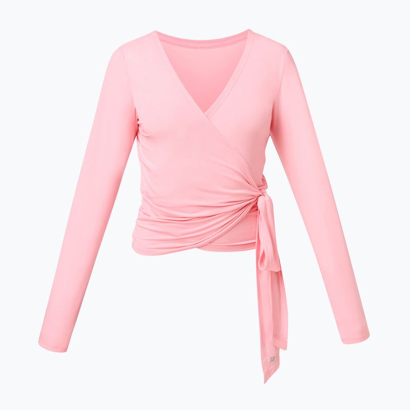Dámske tričko longsleeve Sweaty Betty Soft Flow Studio Wear Your Way deco pink 8