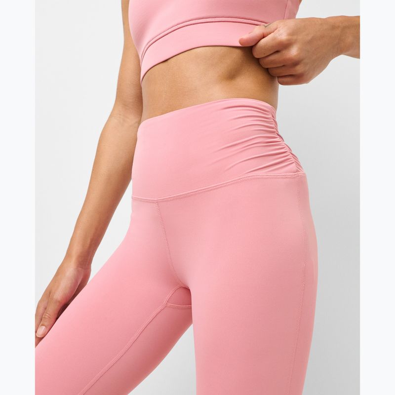 Dámske tréningové legíny Sweaty Betty Ultimate Studio 7/8 Ruched dark deco pink 4