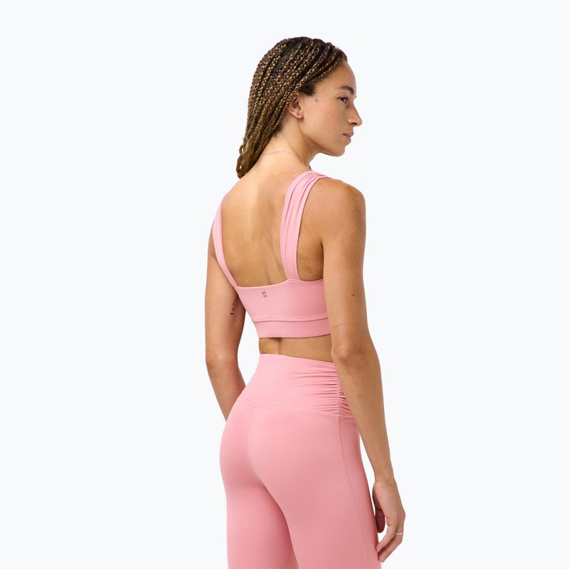 Fitness podprsenka Sweaty Betty Ultimate Studio Ruched dark deco pink 3