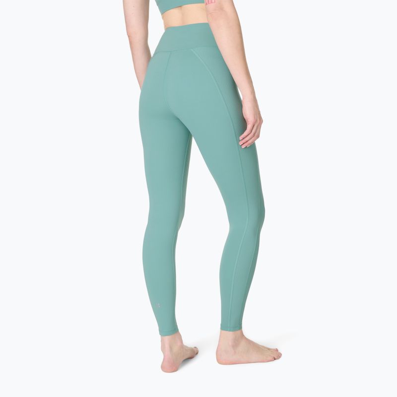 Dámske tréningové legíny Sweaty Betty Ultimate Studio Ribbed green 2