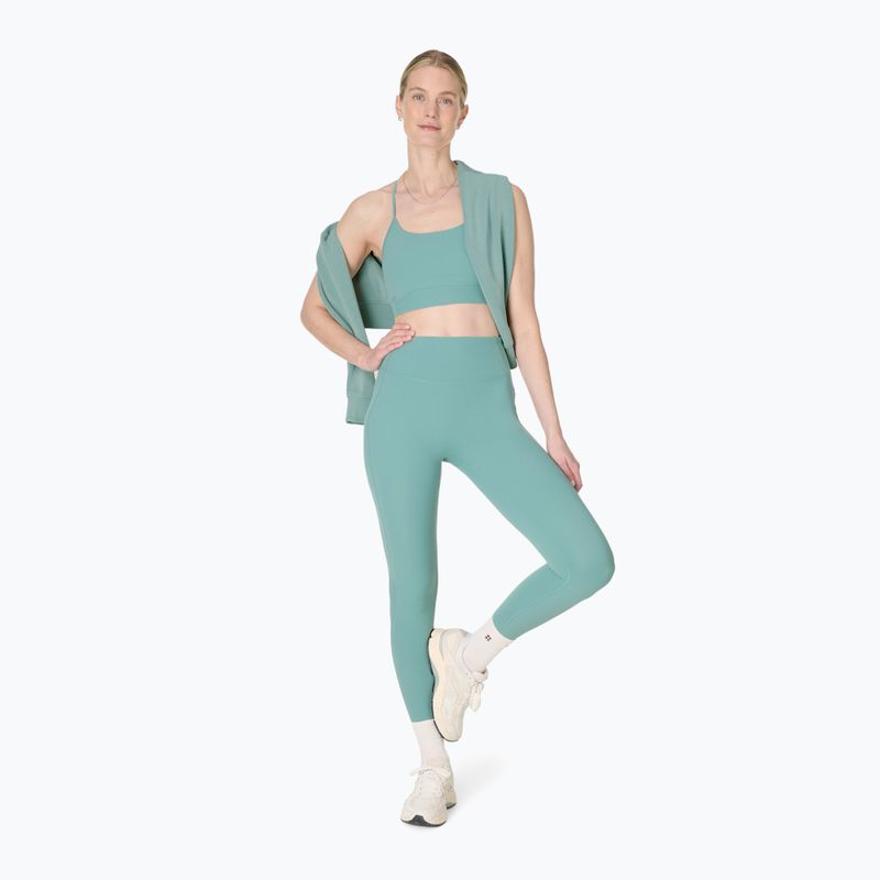 Dámske tréningové legíny Sweaty Betty Ultimate Studio Ribbed green 3