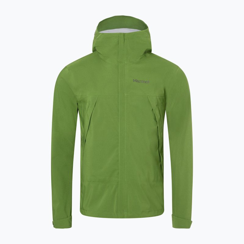 Marmot PreCip Eco Pro pánska bunda do dažďa zelená 1450019170S