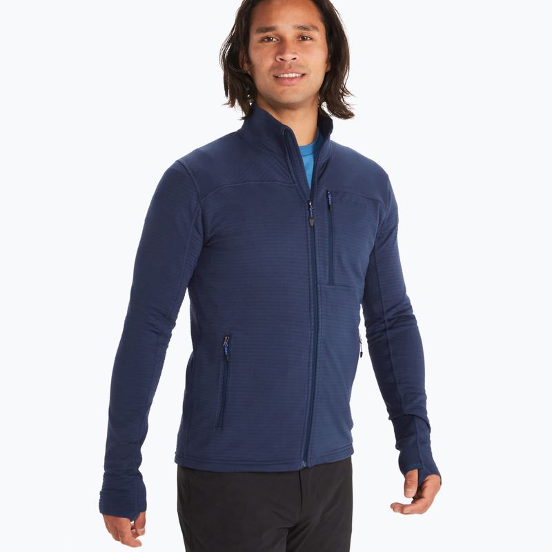Marmot Preon pánska fleecová mikina navy blue M11783 4
