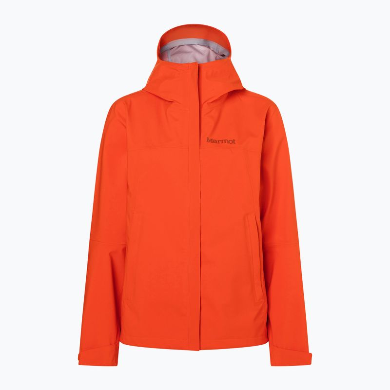 Marmot PreCip 3L dámska bunda do dažďa oranžová M123895972XS