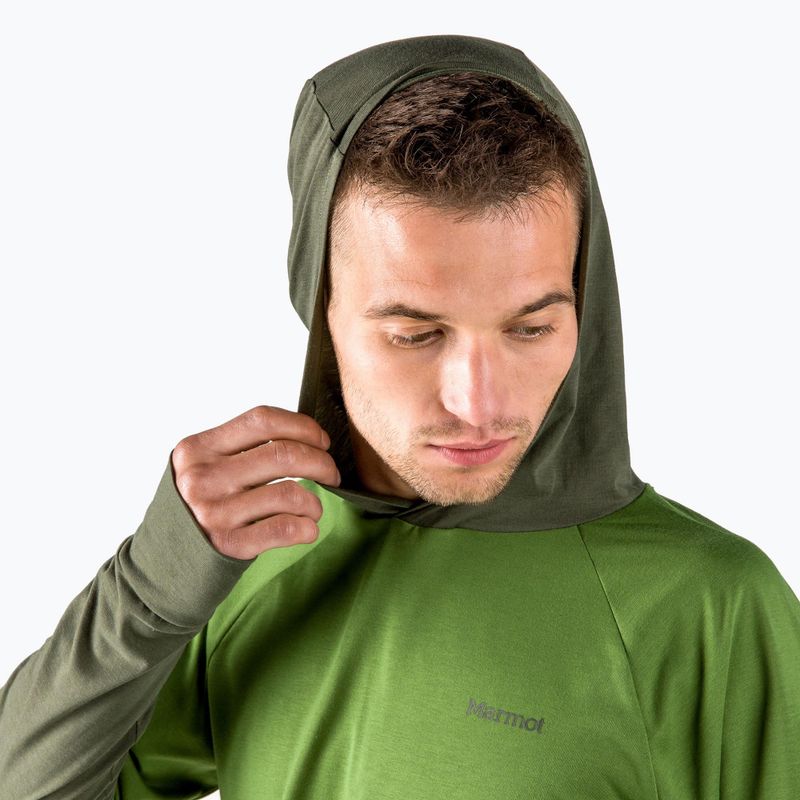 Pánska trekingová mikina Marmot Crossover green M1257619573S 5