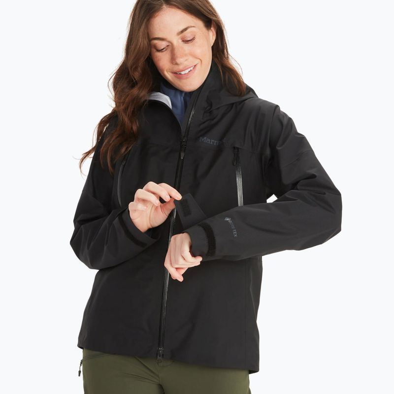 Marmot Mitre Peak dámska bunda do dažďa čierna M12687001